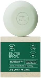 Tea Tree Special Shampoo Bar, Invigorating Cleanser, For All Hair Types, 2.8 oz