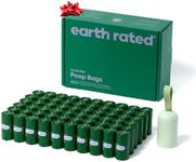 Earth Rated Dog Poo Bags, Guaranteed Leak Proof and Extra Thick Waste Bag Refill Rolls For Dogs, Lavender Scented, 270 Count