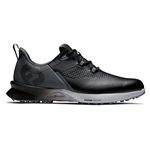 FootJoy Mens Fj Fuel Golf Shoe, Black Charcoal Silver, 7 UK EU