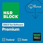 H&R Block Tax Software Premium 2022