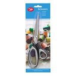 Tala Kitchen Scissors, 20cm, Stainless Steel Blades, Grey Soft Grip Handle, Multi-Purpose for Cooking, Herbs, Meat, Fabric & Crafts, Dishwasher Safe