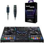 Rane FOUR DJ Controller and DMX Interface for Live Music, DJ sets, Events, Music production