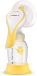 Medela Manual Harmony Single Hand Breast Pump with Flex Shields for Comfort & Expressing More Milk, 6 Count