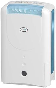 EcoAir DD1 Classic MK6 Blue Desiccant Dehumidifier | Electronic Control | 7.5L/Day | Quiet 34dBA | Ioniser | Silver Filter | Laundry | Timer | 6Kg | Economy Mode | Home Garage Basement Boat