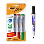 Bic TS-140038 Velleda 1701 Dry Wipe Bullet Tip Whiteboard Marker Pen, Pack of 4