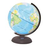 Science MAD! Light Up Globe For Kids - Learn About Planet Earth With Fun - Features Day and Night Settings, Arc Mount, Earth Rotation, 20cm Diameter, 6+ years, Blue,20 x 20 x 25 cm,SM53