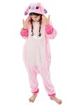 GONAAP Kids Angel Onesie Pajamas Animal One Piece Halloween Costume Cosplay for Boys Girls (Angel, 13-14Years)