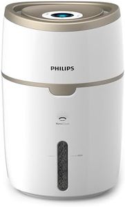 Philips 2000 Series Air Humidifier - 44m² Room Humidifer, NanoCloud, 2 Speeds, Sleep Mode, 4L Tank (HU4816/10)