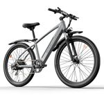 GUNAI GN27 Electric Bike for Adult,27.5Inch Tire Mountain Bike Commuter City Ebike with Bafang Motor and 48V 10.4AH Battery