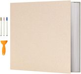 Vienrose Photo Album Self Adhesive 4x6 5x7 3x5 8x10 Scrapbook Album DIY Scrap Book with Metallic Pen 120 Pages