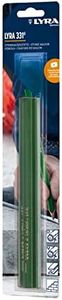 Lyra LYRA L4318003 331® Lot de 3 crayons ovales de 24 cm de long - Modèle professionnel - Idéal pour le marquage sur pierre et béton