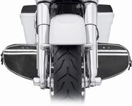 KEMIMOTO Chopped Soft Lowers Chaps Motorcycle Leg Warmers Compatible with Touring Road King Road Glide Electra Glide and Trike Models 1980-2024 2025