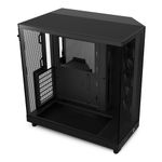 NZXT H6 Flow (2023) Compact Dual-Chamber ATX Case - CC-H61FB-01 - All Black