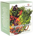 Vegetable Seed Collection Bumper Pack includes 35 Different Varieties Lettuce Tomato Carrot Salad Leaves + 1 FREE Pair of Garden Snips, 1 x Vegetable Seeds Bumper Pack by Thompson & Morgan