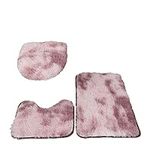 Antislip Washable 3pc Bathroom Mat 