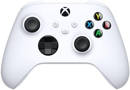 Xbox Core Wireless Gaming Controller – Robot White– X|S, One, Windows PC, Android, and iOS