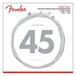 Fender Super 7250 String Set For Electric Bass, 045/105 Gauge, Long Scale, Nickel Plated