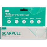 Scarpull Scar Removal Cream – Advanced Formula for Old & New Scars | Reduces Acne Marks, Burn Scars, Injury | Skin Repair Cream for Smooth, Even-Toned Skin – (30gm)