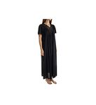 Shadowline Women's Plus Size Beloved 53 Inch Flutter Sleeve Long Gown, Black, 2X