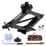 Car Jack kit for Tesla Model Y Model 3, Scissor Jack for Car Tesla Model Y/3/S/X, Tire Changing Kit with Lug Wrench, Tire Repair Tools Accessories,Tire Jack for Tesla Vehicles.