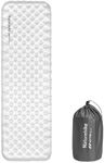 Naturehike Thermal 6.5 R Cold Resistant Camping Sleeping Mat with Side Walls, 4 Seasons, 10 cm Thick, Ultralight, Self-Inflating, Durable, with Inflatable Bag