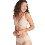 ExOfficio Women's Give-N-Go 2.0 Bralette, Buff, Medium, Buff, Medium