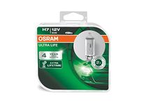 OSRAM ULTRA LIFE H7, halogen headlamp, 64210ULT-HCB, 12 V passenger car, duobox (2 units), Duo Box