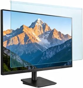 ANTOGOO V 32 Inch Blue Light Blocking Screen Protector Panel, Eye Protection Easy Hanging Type Acrylic Blue Light Filter for 31.5-32 Inch Diagonal Widescreen Desktop Computer LED PC Monitor