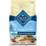 Blue Buffalo Dog Food for Puppies, Life Protection Formula, Natural Chicken & Brown Rice Flavor, Puppy Dry Dog Food, 15 lb Bag