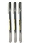 Muji Gel Ballpoint Pen - Black - 0.