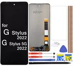 LCD Screen Replacement Touch Digitizer Display Assembly for Motorola G Stylus 2022 Moto G Stylus 5G 2022 XT2211 XT2211-1 XT2211DL 6.8" (Not for 2021 Version)