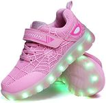 YUNICUS Boys Shoes, LED Light Up Sh