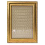 Lawrence Frames Classic Bead Picture Frame, 4x6, Gold