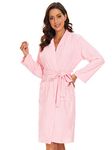 Womens Pink Robe