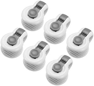 Leeofty 6PCS Duvet Cover Clips No Pins Comforter Fasteners Keep Corner in Place Quilt Fixer Anti-Move Duvet Cover Clips Bedding Accessories