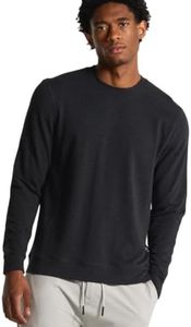 Municipal Men's Town Crew, Black Heather, 3X-Large