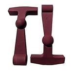 2-Pack Replacement Lid Latches - Yeti Cooler Accessories - Alternative Cooler Locks - Compatible with Yeti and RTIC Hard Coolers - Designed and Manufactured - Durable & Ergonomic Design (Maroon)