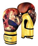 ISLERO Kids Boxing Gloves MMA GEL Punch Bag Muay Thai Martial art Training 4oz 6Oz 8Oz (6 Oz)