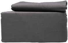 TOP Split King Royal Collection 1900 Egyptian Cotton Bamboo Quality Bed Sheet Set with 1 Fitted Sheet with 34" Split TOP No Wrinkle No Shrinkage (Dark Gray, Fitted Sheet (1 PK))