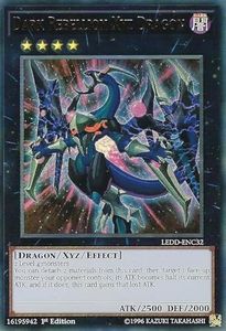 Dark Rebellion Xyz Dragon - LEDD-ENC32 - Ultra Rare - 1st Edition