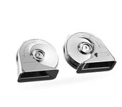 CHROME ABS HORN FOR CAR AND BIKE 12V | CRETA TYPE | CLEAR SOUND HORN | SET OF 2