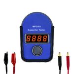 MFD10 Digital Capacitor Tester with LED Display - Measuring Range 0.01 to 10000mF, 5% Accuracy