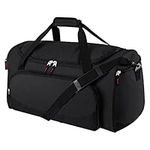 Sports Duffle Bag, Gym Bag, Holdall Sports Bag, Overnight Bag for Men with Shoulder Strap 45L