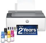 HP Smart Tank 5101 Wireless All-in-One Refillable Printer, Scanner, Copier with 2 years of Ink included, Wireless printer-for-home use. (1F3Y0A)