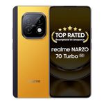 realme NARZO 70 Turbo 5G (Turbo Yellow,6GB RAM,128GB Storage) | Segment's Fastest Dimensity 7300 Energy 5G Chipset | Motorsports Inspired Design