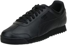 PUMA Mens Roma Sneaker, Basic black