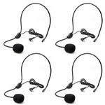 Head Headset With Microphones