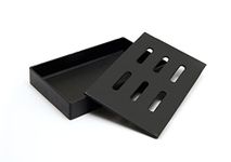 GrillPro 00150 Cast Iron Smoker Box, Black, 5" L x 1.5" H x 8" W