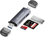 AnHome SD Card Reader USB C 6 in 1 