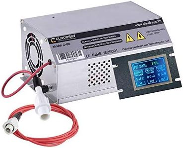 Cloudray CO2 Power Supply 50W 60W 80W AC90-250V LCD Screen DIY Replace Part for RECI W2 Glass Tube & CO2 Laser Engraver Cutter